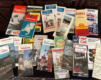 Vintage maps