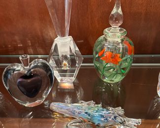 Hand Blown Perfume Bottles