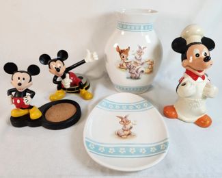 Disney Mickey Mouse & Bambi Housewares Decor