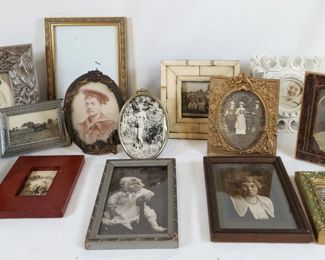 Vintage & Antique Frames Photographs Album Books
