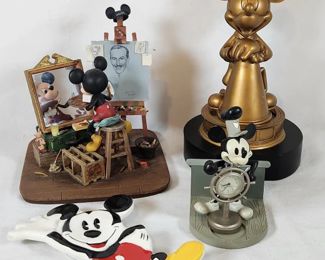 Lot of Mickey Mouse Disney World Figures