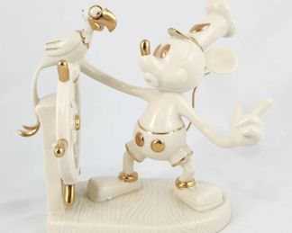 Lenox Disney Mickey Steamboat Willie Figurine