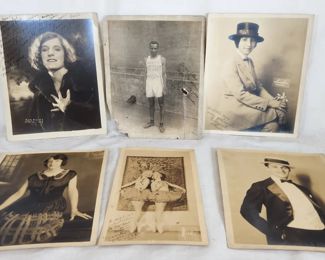 Signed Early 20th Century Photos Actors Sports