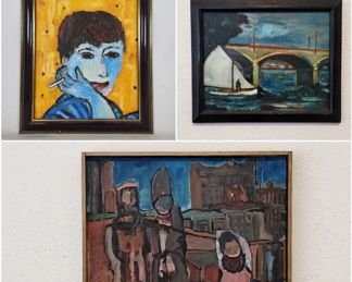 David  Anderson Signed Original Oil Paintings