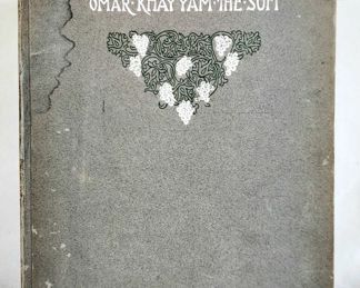 Sufi Interpretations Khayyam 1902 Hardcover Book