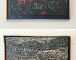 Two David F. Anderson Signed Oil Paintings