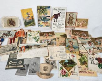 Antique Advertising Trade Cards Ephemera Americana