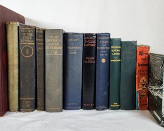 13 U.S. Military  Books 1st Division Airborne