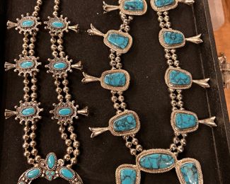 Faux Navajo squash blossoms 