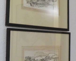 Leo B. Blake drawings