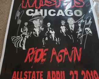 Autographed by Glenn Danzig and Jerry Only 