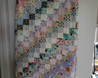 Several quilts