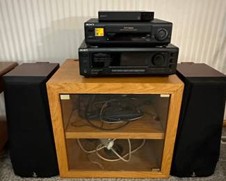 Vintage SONY stereo equipment