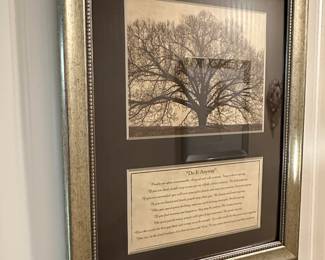 Do It Anyway framed print