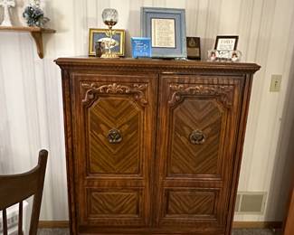 Vintage armoire, decor