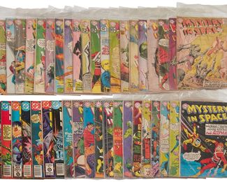 19
A Group Of Silver Age DC Mystery In Space Comics
Comprising #15, #54, #56, #57, #60, #61, #66, #70, #72, #74, #79, #80, #81, #82, #83, #84, #85, #86, #87, #92, #94, #95, #98, #100, #102, #103, #104, #105, #106, #107, #108, #109, #110, #111, #112, #113, #114, #115, #116, and #117

40 pieces
Estimate: $300 - $500