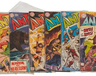 27
A Group Of Silver Age DC Anthro And Showcase Comics
Comprising Anthro full run #1, #2, #3, #4, #5, #6 and Showcase: #74 (first Appearance of Anthro)

7 pieces
Estimate: $200 - $400
