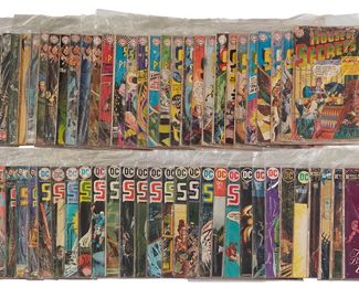 28
A Group Of Silver Age DC House Of Secrets Comics
Comprising #2, #7, #8, #9, #12, #18, #38, #41, #46, #68, #70, #74, #75, #76, #77, #78, #79, #80, #82, #83, #84, #85, #86, #87, #88, #89, #90, #91, #93, #94, #95, #96, #97, #98, #99, #100, #101, #102, #103, #104, #105, #106, #107, #108, #109, #110, #111, #112, #113, #114, #115, #116, #118, #124, #137, #138, #139, #140, #142, #144, #145, #147, and #152

63 pieces
Estimate: $200 - $400
