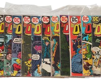 48
A Group Of Bronze Age DC Demon Comics
The full run comprising #1, #2, #3, #4, #5, #6, #7, #8, #9, #10, #11, #12, #13, #14, #15, #16, key issues of Etrigan stories

16 pieces
Estimate: $200 - $400