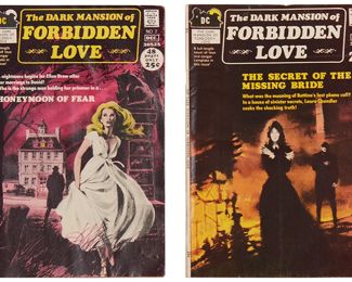 52
A Pair Of Bronze Age DC Dark Mansion Of Forbidden Love Comics
Comprising issues #1 and #2

2 pieces
Estimate: $100 - $200