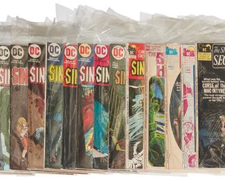 61
A Group Of DC Sinister House Comics
Comprising Sinister House of Secret Love #1, #2, #3, #4, and Secrets of Sinister House #5, #6, #7, #8, #9, #10, #11, #13, #15, #16, #17, and #18

16 pieces
Estimate: $100 - $200