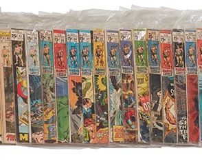 98
A Group Of Silver Age Marvel Sub-Mariner Comics
Comprising #3, #4, #5, #6, #8, #10, #13, #14, #15, #16, #17, #22, #23, #25, #27, #31, #32, #34, #35, #36, #39, #43, #48, #49, #57, #58, #60, #61, #64, #67, #69, #70, #72, Special #1, and Special #2

35 pieces
Estimate: $200 - $400