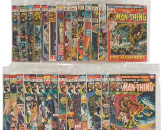 122
A Group Of Bronze Age Marvel Adventures Into Fear Comics
The full run comprising #1, #2, #3, #4, #5, #6, #7, #8, #9, #10, #11, #12, #13, #14, #15, #16, #17, #18, #19, #20, #21, #22, #23, #24, #25, #26, #27, #28, #29, #30, and #31

31 pieces
Estimate: $200 - $300