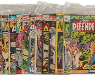 125
A Group Of Bronze Age Marvel Feature Comics
The full run comprising #1, #2, #3, #4, #5, #6, #7, #8, #9, #10, #11, and #12

12 pieces
Estimate: $100 - $200