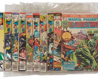 141
A Group Of Marvel Comics Presents Comics
Comprising issues #1, #2, #4, #5, #8, #9, #10, #11, #12, and #96

10 pieces
Estimate: $100 - $200