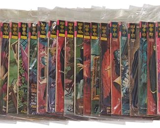 160
A Group Of Gold Key Dark Shadows Comics
Comprising #1, #5, #6, #7, #8, #9, #10, #11, #12, #13, #14, #15, #16, #17, #18, #19, #20, #21, #22, #23, #24, #25, #27, #28, #29, #30, #31, #32, #34, and #35

30 pieces
Estimate: $100 - $200