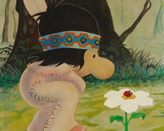 198
Michael Bedard
b. 1949
"Insex"
Oil on canvas
Signed lower right: Michael Bedard
20" H x 18" W
Estimate: $600 - $800