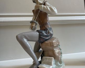 Lladro figures  Oration Quixote