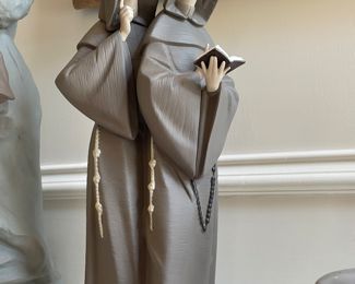 Lladro  Monks at prayer