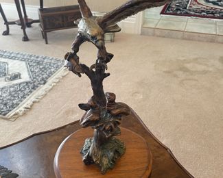 Bronze figure by Carl Wagner 
Nesters