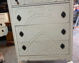 Painted 1930's chest