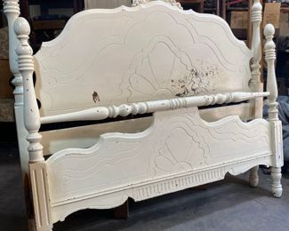 1930's painted bed