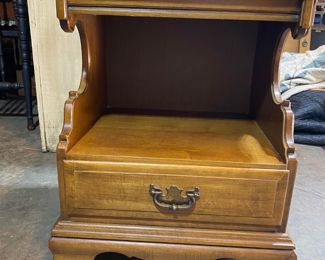 Nightstand, matching pieces to follow.