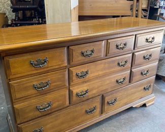 Matching dresser to nightstand.