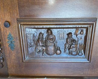 Wonderful carvings on doors.