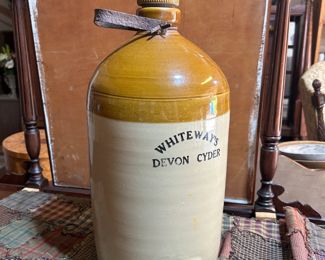 Very Nice cider crock with spout!!!