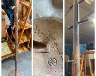 Advertising Rack! Double A. Heavy Metal piece.