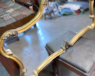 Nice Gold Wood Frame Mirror!