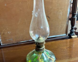  green base oil lamp