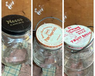 Great Early candy jars groups