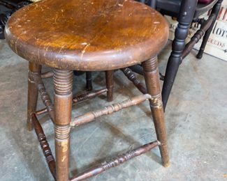 wooden stool