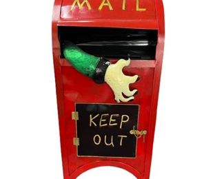 Lot 001-1   27 Bid(s)
Moonlight Manor Halloween Full Size Mailbox