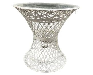 Lot 088   1 Bid(s)
1960s Russell Woodard Spun Fiberglass Twisted Base Side Table