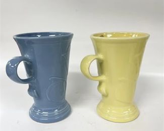 Lot 094   3 Bid(s)
Feista Pedestal Mugs, Two (2) Blue and Yellow