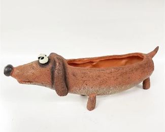 Lot 072-A   2 Bid(s)
Dobby Doxin Dog Table Top Planter