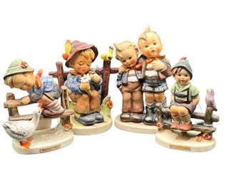 Lot 1046   5 Bid(s)
Set of Four Vintage Goebel Hummel Figurines No. 3